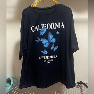 shein oversized graphic teen